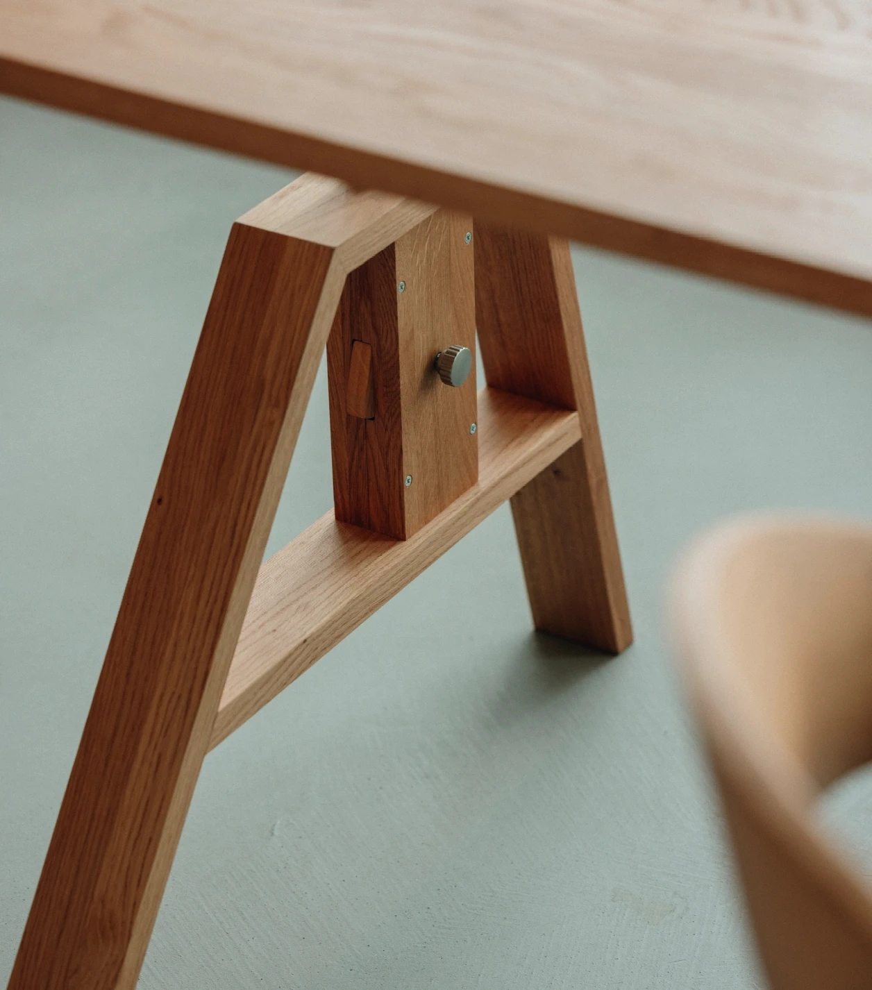 Detail Holztisch